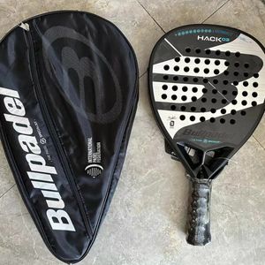 Racket de tennis Padel avec sac de couverture Équipement de sport professionnel Face doux en fibre de carbone EVA PADDLE TENIS RACQUET 240509
