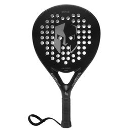 Raquettes de Padel raquettes de Tennis en Fiber de carbone avec noyau en mousse à mémoire de forme EVA raquette légère pour Pop 240223