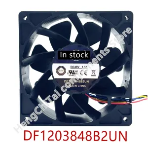 Almohadillas 100% funcionando DF1203848B2UN 48V 1.5A 12cm 120*38 mm 4 Wire INDUSTRIAL SERVER VIO VILENTE AIRE VOLUMing Ventilador de enfriamiento