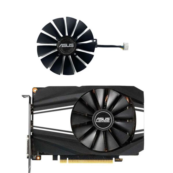 Almohadillas 1pcs 95 mm PLD10010B12HH FDC10U12S9C Reemplazo del ventilador del enfriador Asus Phoenix GeForce GTX 1650 1660 TI Super RTX 2060 Gráficos