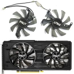 Pads 2 stks 85 mm 4pin RTX3060 GPU -fan Th9215S2HPAA01 voor Palit GeForce RTX 3060 3050 Dual RTX3060 Ti OC -video als alternatief