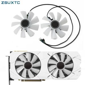 PADS 2PCS / SET RTX2080 GPU FOCHER GRAPHICS CARD FAGERS POUR GALAX KFA2 RTX 2070 2080 Super 8 Go Ex White Video Cooling Remplacer