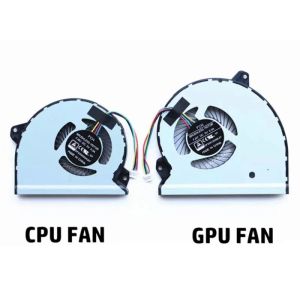 Pads 5V Notebook PC Fan Cooler Laptop CPU GPU -koelventilatoren voor ASUS ROG STRIX GL702VM GL702 V FCN FJ9U FJ9T Computer Processor Fans