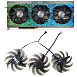 Pads 82 mm DIY koelventilator RTX3070 RTX3080 RTX3090 Vervang videokaartventilator voor Palit RTX 3090 3080 3070 3090 TI 3070TI Gamerock -fans