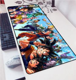 Tapis 900x400x2mm tapis de souris Gamer Goku tapis de souris de jeu tapis de souris haut de gamme tapis de jeu ordinateur Padmouse ordinateur portable tapis de jeu