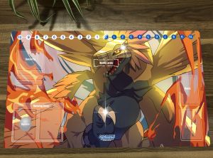 Pads Anime Digimon Duel Playmat Hououmon Trading Card Game Mat DTCG CCG MAT MONDE BURATION PAD GAMIN