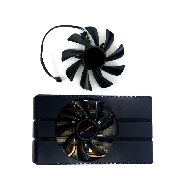 PADS BALL BOURING 85 mm 4pin 12V GPU Fabricant de refroidissement GPU pour AMD HP RX480 RX580 4G 8G Carte vidéo Félineur de refroidissement