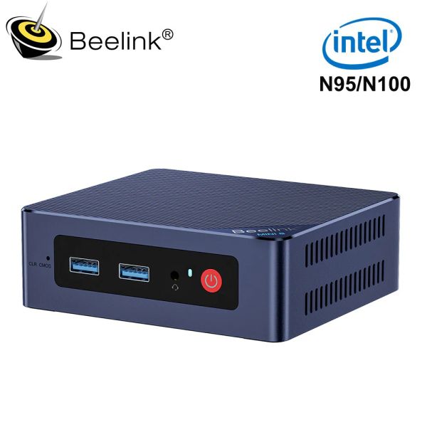 Pads Beelink Mini S Intel 11th Gen N5095 Win11 Pro Mini S12 Pro N95 N100 8 Go 256 Go 1000m WiFi5 Ordinateur PC de jeu de bureau VS U59 Pro