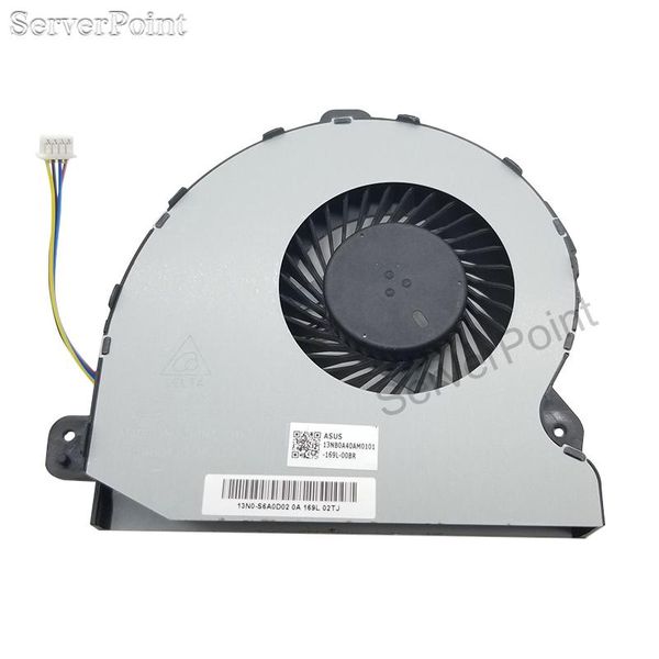 Pads Nuevo para el ventilador de refrigerador de CPU para Asus ROG GL752V GL752VW 13NB0A40AM0101 / 13N0S6A0D02 NS85B0415F16 ENCHOBA DE LA PAPTOP