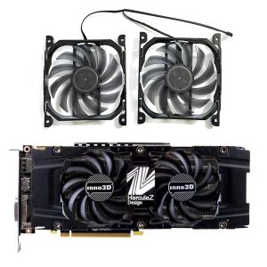 PADS CF12915S VIDEO CARD FAN VOOR INNO3D GEFORCE GTX 1070 1070TI 1080 1080TI P104100 TWIN X2 VERVOLGENDE GRAFISCHE KAART GPU FAN