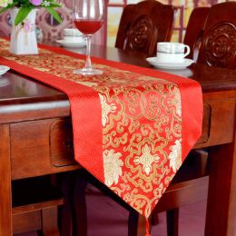 Pads Classical Concis Solid Table Runner Le style US Style Long Strip Test Dinning / TV / Chaussure Table Couvre de table de style chinois Runner