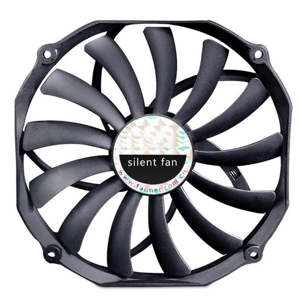 PADS CPU Ventilateur de refroidissement High Air Flow 13Blade Design SILENT PWM VAN RADIATEUR CHEFFIRAL 140 mm Low Profile Ultra mince CPU refroidisseur