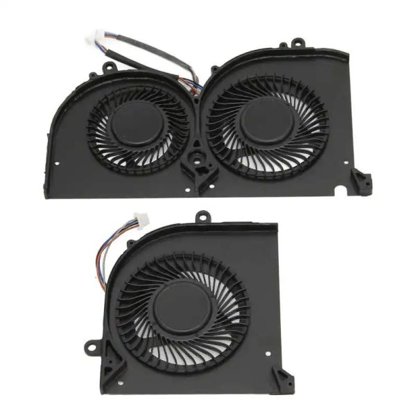 Pads CPU Reemplazo del ventilador GPU para MSI GS75 P75 MS 17G1 MS 17G2 BS5005HS U3I BS5005HS U3J DC 5V 0.5A 4 PIN Ventilador de laptop