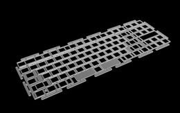 Pads Aangepaste PC -plaat CNC Custom Custom Snijd POM -plaat Dubbleed Sandst Blasting 60%108%Mechanisch toetsenbord