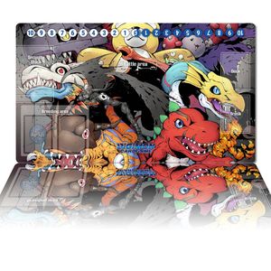 Pads Digimon Speelmat DTCG CCG Mat Trading Card Game Mat Bordspel Mat Anime Muismat Bureaumat Zones Gratis Tas Hot Gaming Accessoires