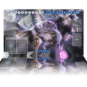 Pads Digimon Playmat Mastemon Mat DTCG TCG CCG Alfombrilla para juegos de mesa Alfombrilla de ratón de anime Alfombrilla de escritorio personalizada Accesorios para juegos con zonas Bolsa gratis