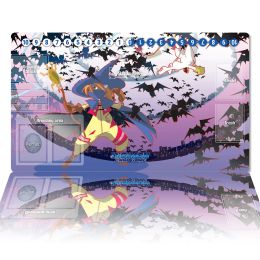 Pads Digimon Speelmat Wizardmon Trading Card Game Mat DTCG CCG Duel Mat Bordspelmat Rubberen muismat Bureaumat TCG Speelmat Gratis tas