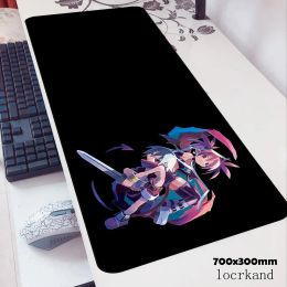 Tapis Disgaea tapis de souris 900x400x2mm mignon ordinateur tapis de souris manette Pc Gamer jeu tapis de souris offres spéciales tapis de bureau bureau Padmouse