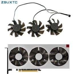 Pads DIY 75mm FD8015H12S 12V 0.32A Vervangen voor AMD XFX RX RADEON VII grafische videokaart koeltan