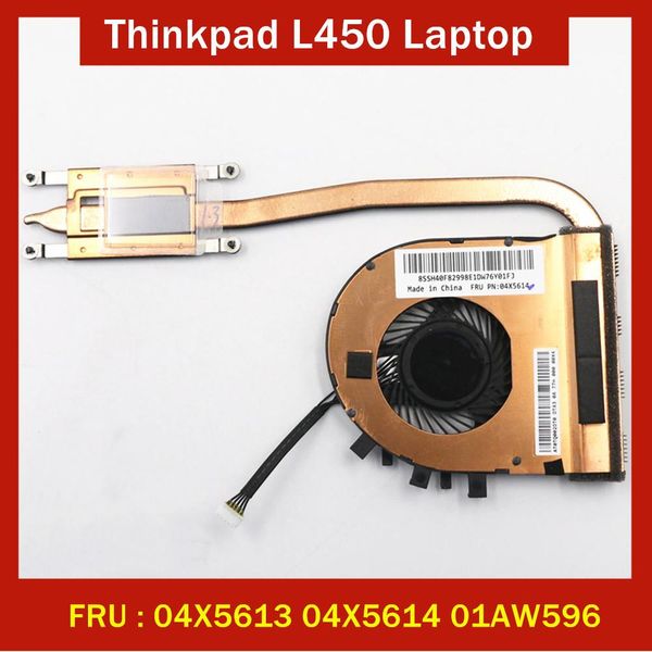 Pads pour Lenovo ThinkPad L450 Fan de refroidissement de la carte graphique intégrée pour ordinateur portable.