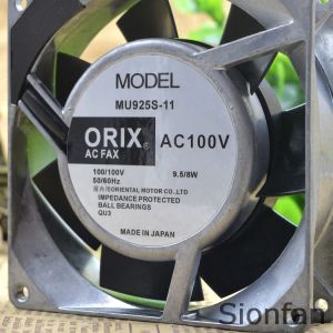 Almohadillas para orix orix mu925S11 AC100V 9.5W 8W 9CM 9225 Test de ventilador de CA de marco de metal funcionan