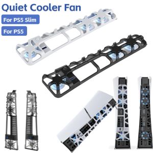 Pads voor PS5/PS5 Slim Coaling Fan Game Console Air Cooler Smart Temperatuur Control 3 Fans Station voor Sony PlayStation 5 Accessoires