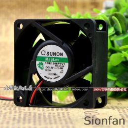 PADS POUR SUNON KDE1206PTV1 12V 1.4W 6CM 6025 2WIRE MUTE FOLING FAN TEST FONCTIONNEMENT