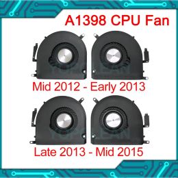 Pads Prueba completa A1398 Ventilador de enfriamiento de la CPU izquierdo para la CPU para MacBook Pro Retina 15 "A1398 Mid2012 principios de 2013 finales de 2013 2014 2015 Año