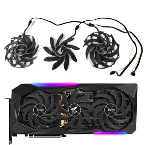 Pads Grafische kaart Fan PLD10015B12H 0.55A 4PIN VOOR GIGABYTE AORUS GEFORCE RTX 3070TI MASTER 8G GRAFISCHE KAART KOEL VAN