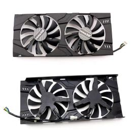 PADS HA9010H12FZ 4PIN GTX1060 GPU FAN POUR INNO3D GTX 1060 3GB X2 Black Gold Ares Graphics Carte Fan Case