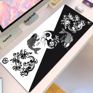 Pads HD Print Chinese stijl Sakura muismat PC Gamer Grote nieuwe muismat XXL bureaumatten Kantoortapijt Natuurrubber Laptopmuismatten