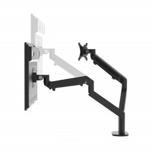 Almohadillas Huion Dual Monitor Arm ST420 Monitor de tableta Descripción del escritorio portátil Soporte de escritorio Soporte de escritorio Muidting de columna de movimiento completo