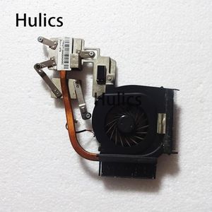 Pads Hulics CPU Cooler Radiator Ventilador para HP Pavilion DV6 DV61000 DV61100 DV61200 DV62000 DV61300 AB7805HXL03 CWUT12 571186001
