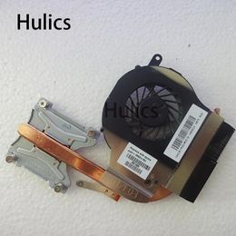 Pads Hulics Original 606014001 Radiateur pour HP Pavilion G62 G72 Ventilateur de refroidissement pour ordinateur portable