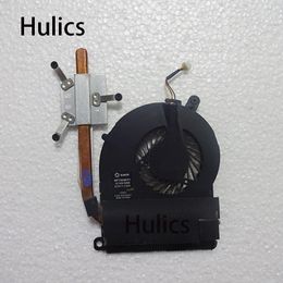 Pads Hulics Originele CPU Cooler Fan Heatsink Radiator voor Acer E1431 E1451 E1451G E1471 DFS531105MC0T H MF75090V1C130G9A