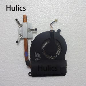 Pads Hulics Gebruikt CPU -koeler Vistan -warmtesink Radiator voor Acer E1431 E1451 E1451G E1471 DFS531105MC0T FBAH MF75090V1C130G9A