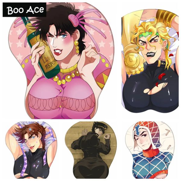 Pads JOJO Gaming 3D Mouse Pad con Reposamuñecas de GEL de Silicona