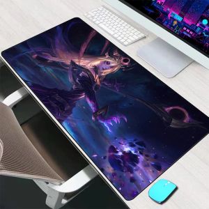 Pads League of Legends Lux Muismat Grote Gaming Accessoires Muismat Toetsenbordmat Bureaumat XXL Computer Muismat PC Gamer Mausepad