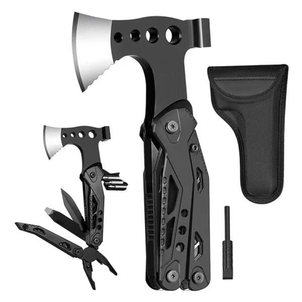 TADS MULTIFUNCTIONNEL SMAUX HAX HAXER Camping Pocket Pocket Knife Ptiers Mini Portable pour la chasse à la survie du camping Tool extérieur