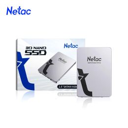 Pads Netac SSD 1 TB Disque dur 500 Go HD 1TB 480 Go 512 Go SSD SATA 2TB Shell en métal Disque dur interne Disque HDD 2.5 pour le bureau