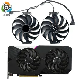 Almohadillas nuevas 95 mm T129215SU 12V 0.5A 6PIN RTX3070 3060TI Ventilador de refrigerador de tarjeta gráfica para ASUS GEFORCE RTX 3060 TI 3070 DUAL OC VENTIDAD