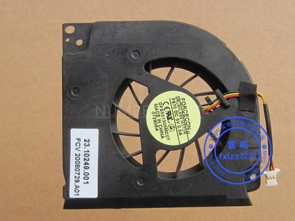 PADS NOUVEAU FAN CHECHER CPU POUR Packard Bell EasyNote TN65 Etnagm Etnagi 36c Etnagl 23.10249.001 DFS551305MC0T F870 5V 0,5A Radiateur