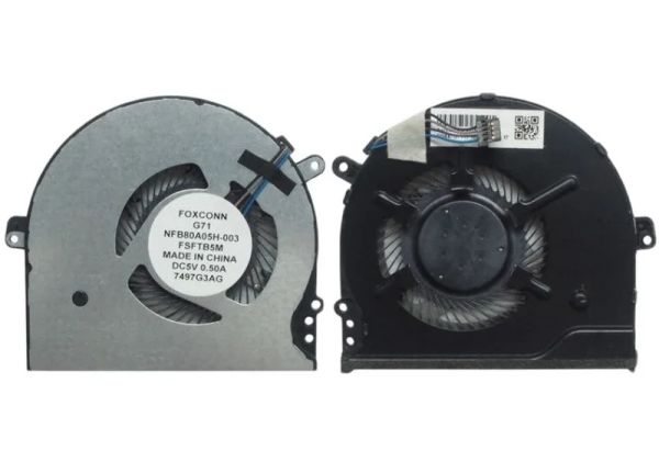 Pads Nouveau ventilateur de refroidissement CPU pour HP Pavilion 15cc 15CK 14BK 15CC700 708TX 715TX 710TX NFB80A05H003 927918001 NS7500016K11