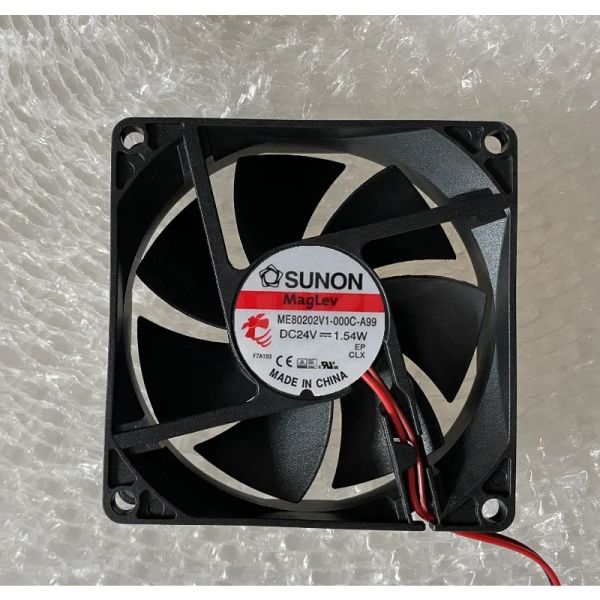 Pads Nuevo ventilador de CPU para SUNON ME80202V1000CA99 ME80202V1000CF99 8020 24V 1.54W Ventilador del inversor 80*80*20 mm