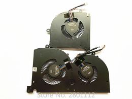 PADS NOUVEAU ventilateur de refroidisseur de refroidissement GPU pour le MSI GS75 17G1 17G2 PADS DE REFROIDING GPU CPU BS5005HSU3I BS5005HSU3J