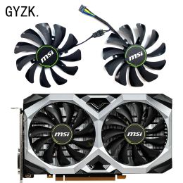 PADS NOUVEAU POUR MSI GEFORCE RTX2060 GTX1660 1660TI VENTUS XS V1 WANTUSHI Graphics Card Remplacement du ventilateur HA9010H12FZ