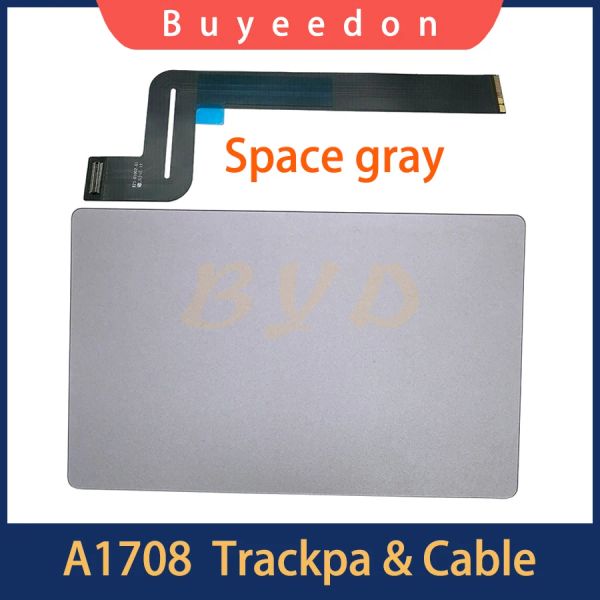 PADS NOUVEAU GREY GREY GREY A1708 TRACKPAD TOUCHPAD + Câble pour MacBook Pro 13.3 