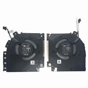 Pads Nuevo refrigerador de ventilador de enfriamiento GPU de CPU portátiles para Dell Alienware X15 R1 Ventilador RTX30 ND85C37 ND85C38 082VD4 0V0G61 82VD4 V0G61 6.2CFM