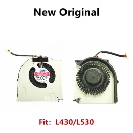 Pads Nouveau original pour ordinateur portable Lenovo Thinkpad L430 L530 Fan de refroidissement 04W6891 04W6892 04W3747 04W3748