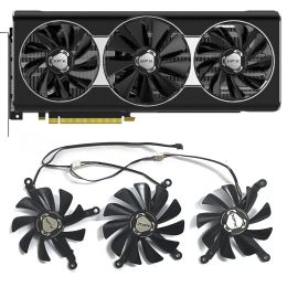 Pads NIEUW RX 5700XT GPU -ventilator 95 mm 85mm 4pin CF1010U12S voor XFX RX 5600 XT, RX 5700, RX 5700 XT GRAFISCHE KAART KOEL VAN